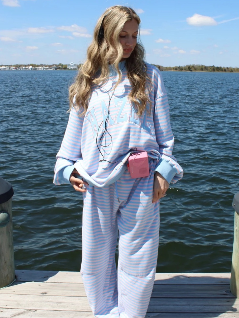 HAZEL BOUTIQUE THE SUNDAY BRUNCH BARREL PANTS // COTTON CANDY